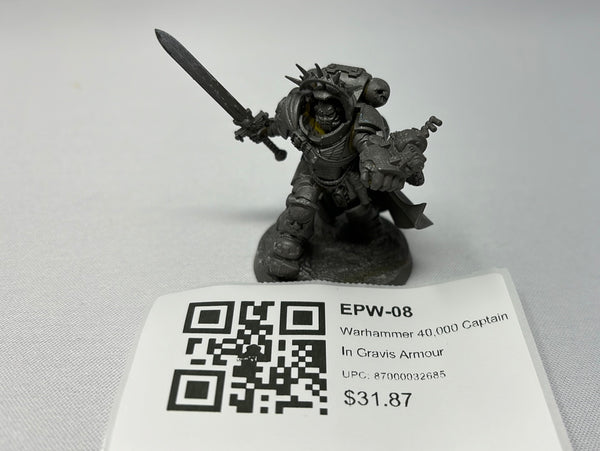Warhammer 40,000 Captain In Gravis Armour EPW-08