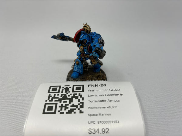 Warhammer 40,000 Leviathan Librarian in Terminator Armour FNN-26