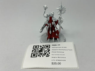 Warhammer 40,000 Adeptus Mechanicus Tech-Priest Dominus FEK-11