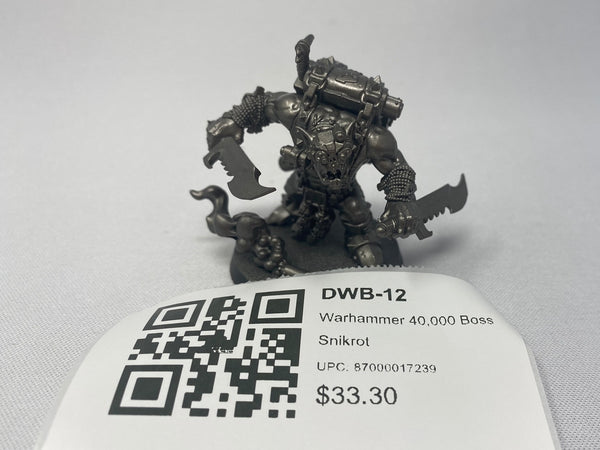 Warhammer 40,000 Boss Snikrot DWB-12