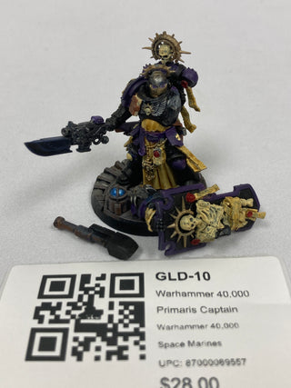 Warhammer 40,000 Primaris Captain GLD-10