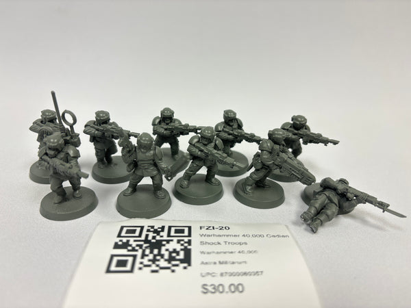 Warhammer 40,000 Cadian Shock Troops FZI-20