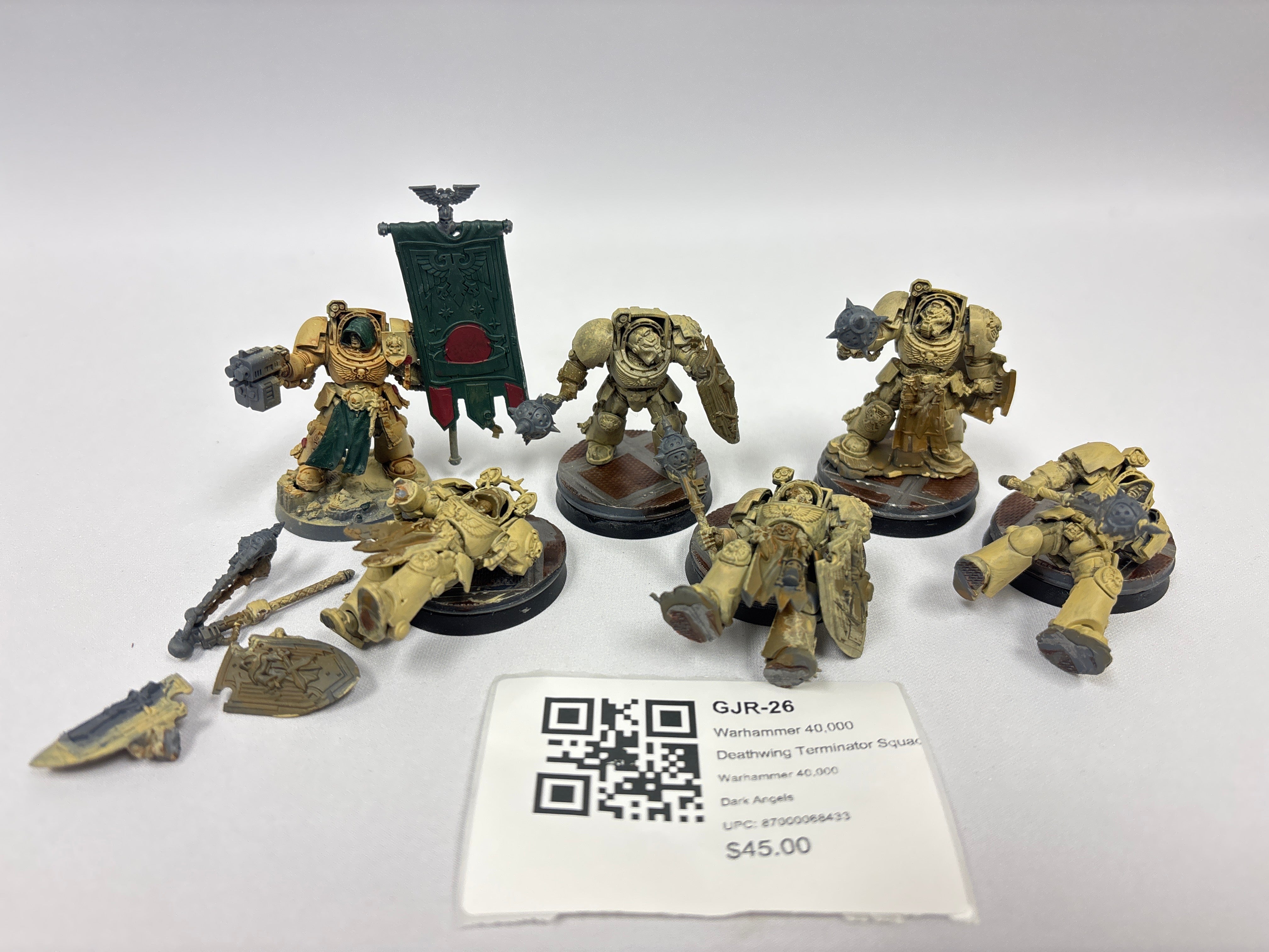 Warhammer 40,000 Deathwing Terminator Squad GJR-26