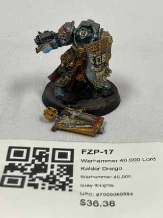 Warhammer 40,000 Lord Kaldor Draigo FZP-17