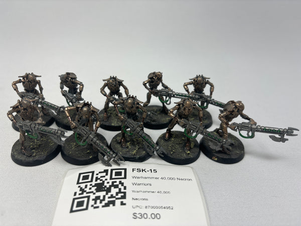 Warhammer 40,000 Necron Warriors FSK-15