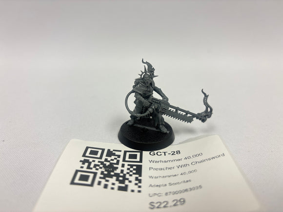 Warhammer 40,000 Preacher With Chainsword GCT-28