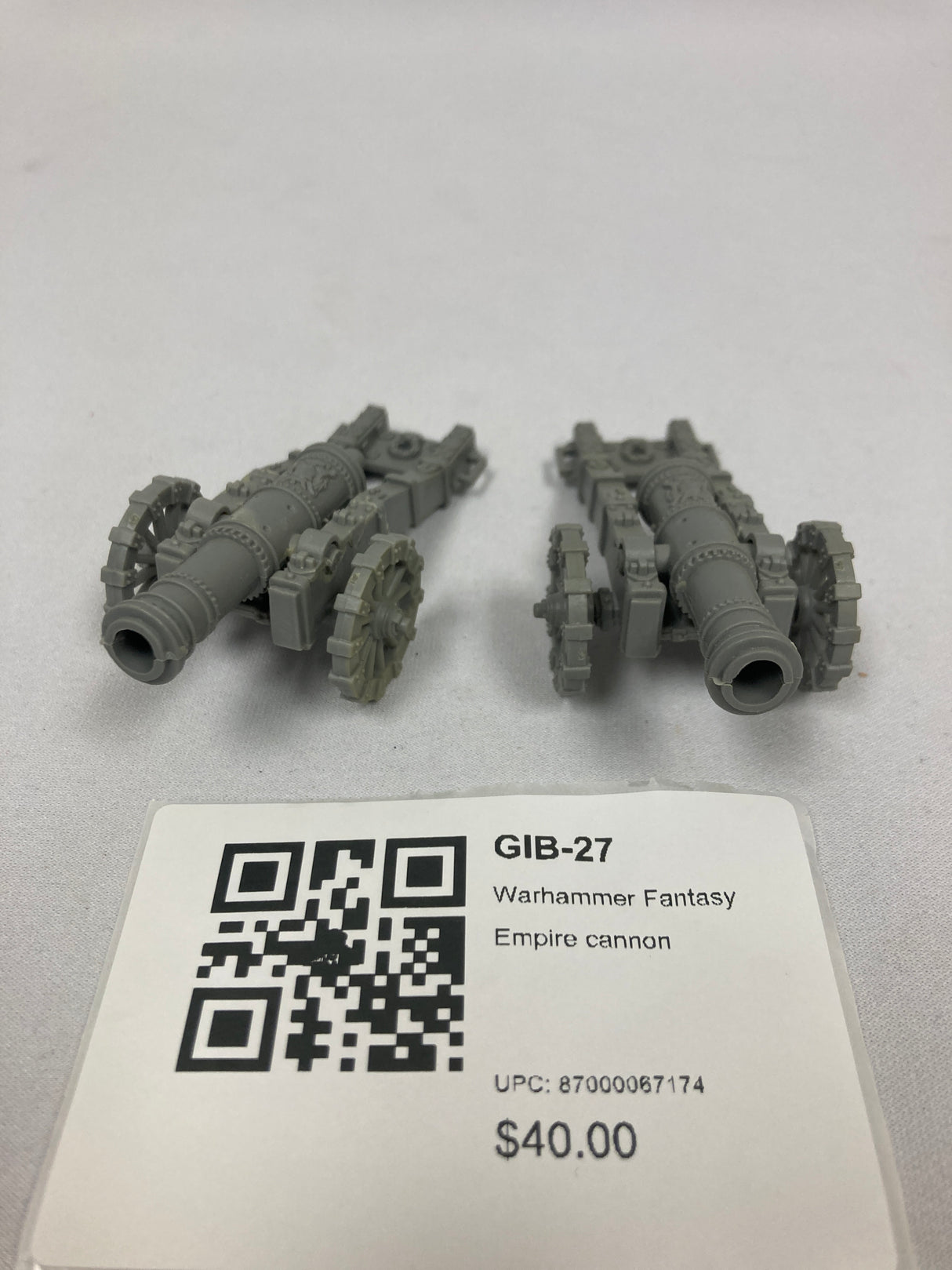 Warhammer Fantasy Empire cannon GIB-27