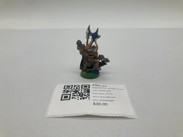 Warhammer 40,000 Chaos Lord metal oop FQG-24