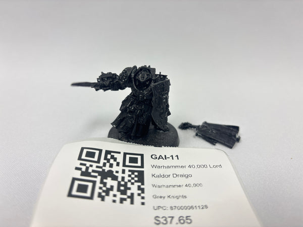 Warhammer 40,000 Lord Kaldor Draigo GAI-11