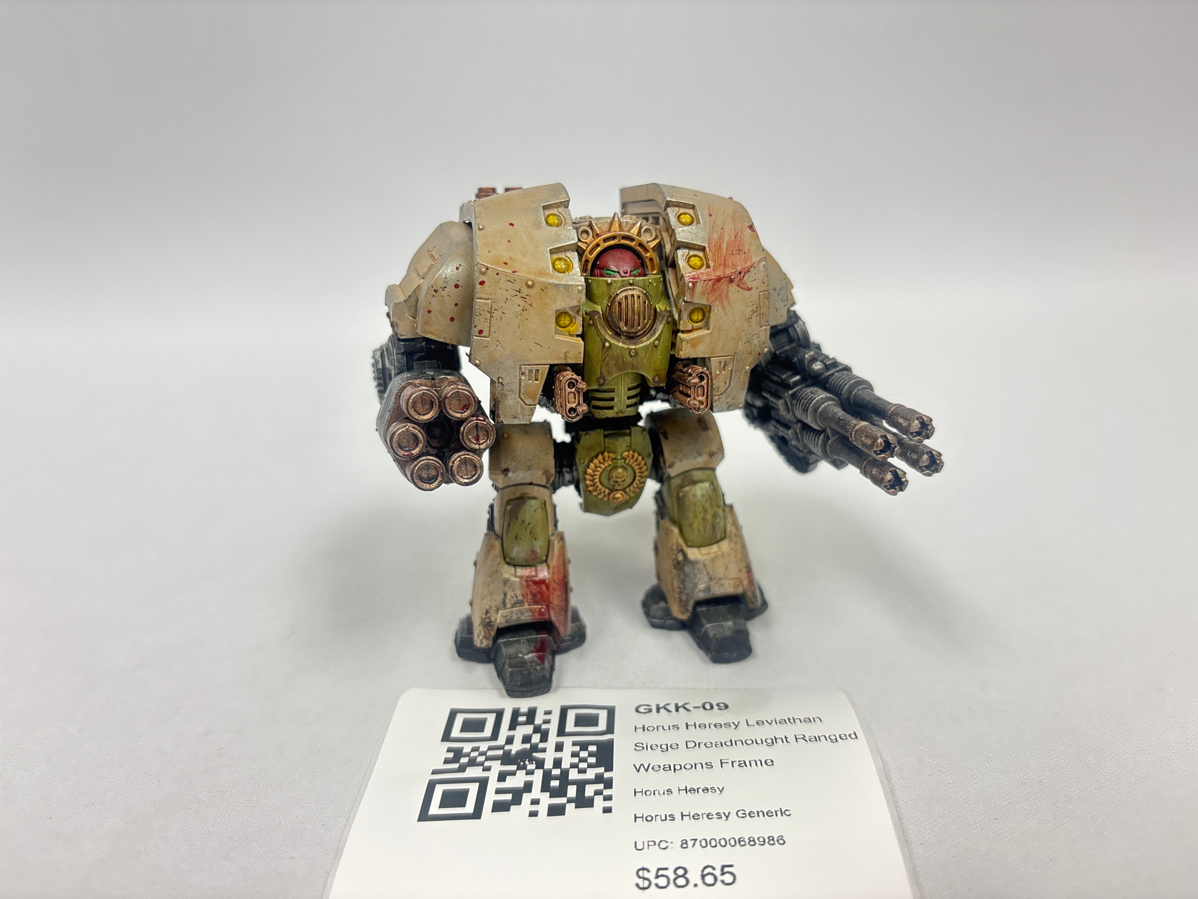 Horus Heresy Leviathan Siege Dreadnought Ranged Weapons Frame GKK-09