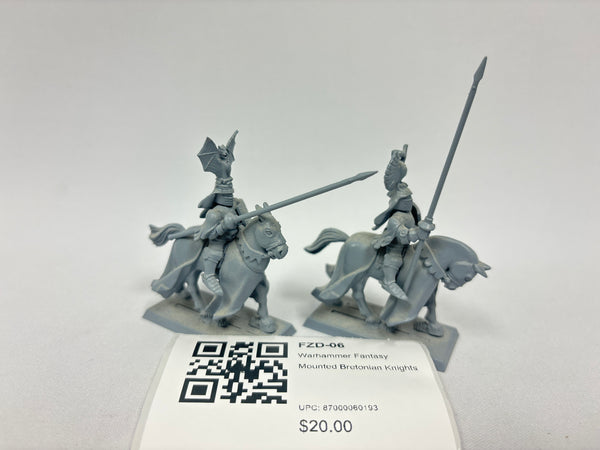 Warhammer Fantasy Mounted Bretonian Knights FZD-06