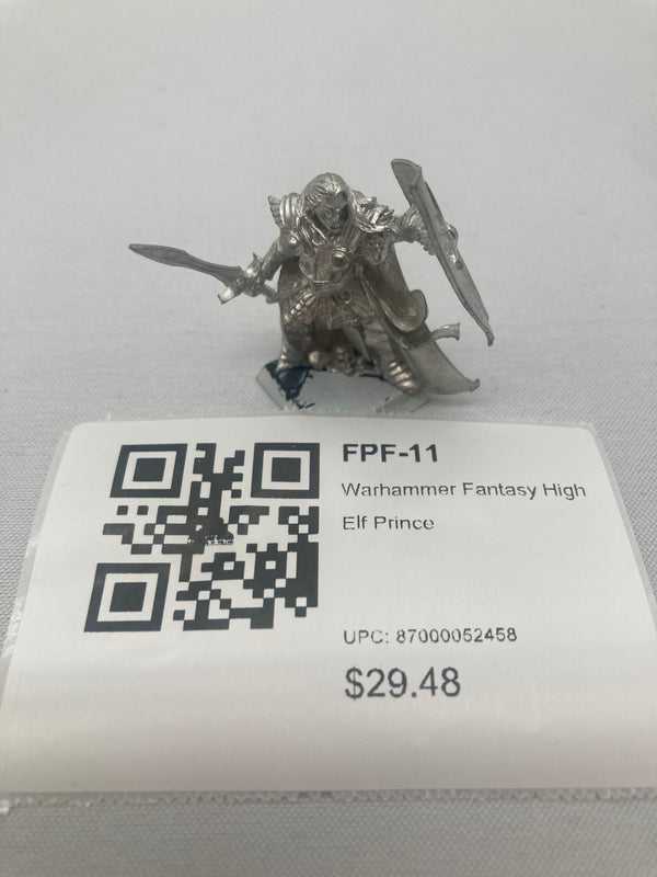 Warhammer Fantasy High Elf Prince FPF-11