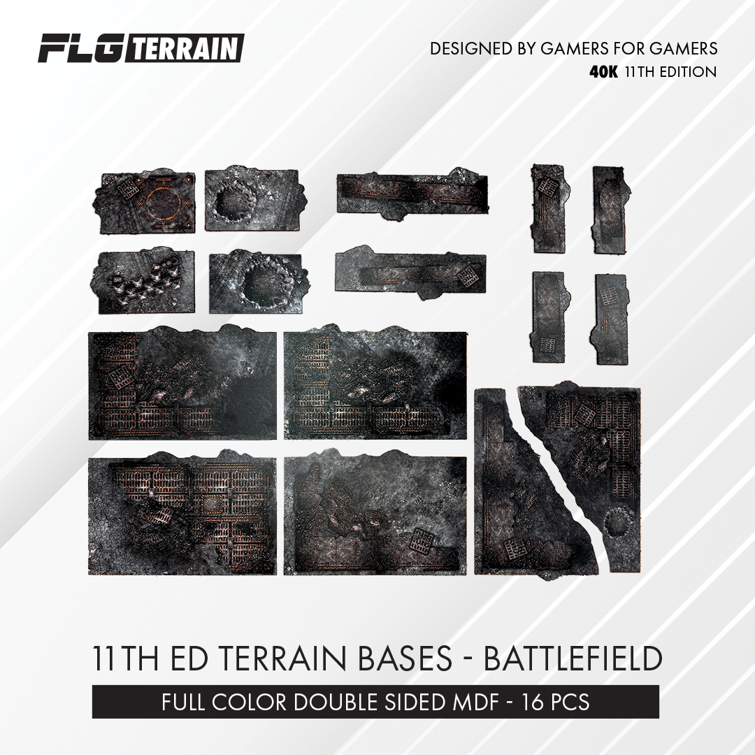 FLG Full Color Terrain: Pyrewaste - 11th Edition