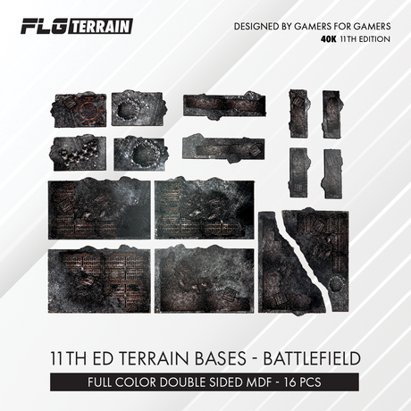 FLG Full Color Terrain: Pyrewaste - 11th Edition