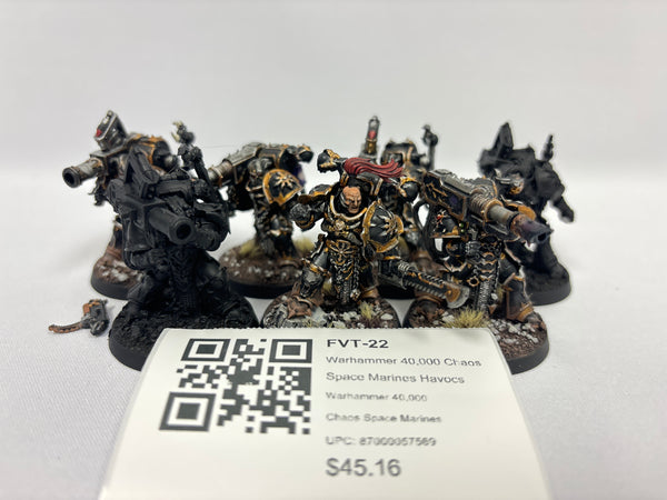 Warhammer 40,000 Chaos Space Marines Havocs FVT-22