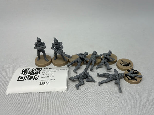 Star Wars: Legion Phase 1 Clone Troopers FMM-17