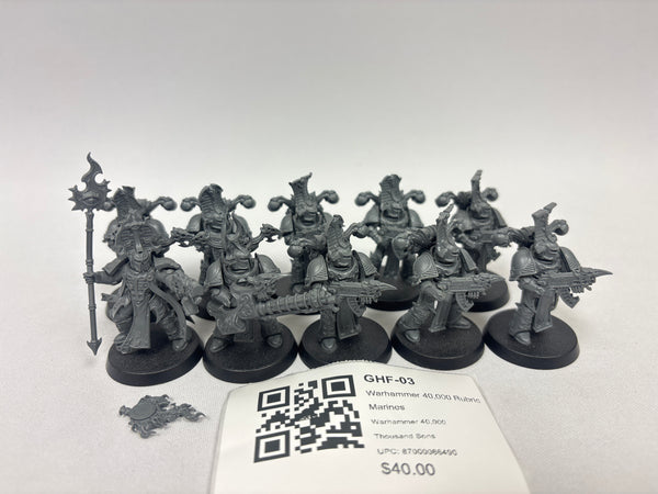 Warhammer 40,000 Rubric Marines GHF-03