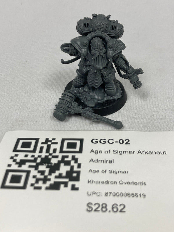 Age of Sigmar Arkanaut Admiral GGC-02