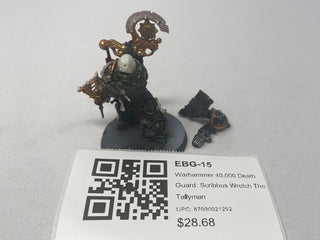 Warhammer 40,000 Death Guard: Scribbus Wretch The Tallyman EBG-15