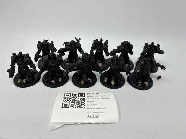 Horus Heresy Legion Cataphractii Terminator Squad FNA-04