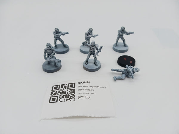 Star Wars Legion: Phase 2 Clone Troopers DKK-24