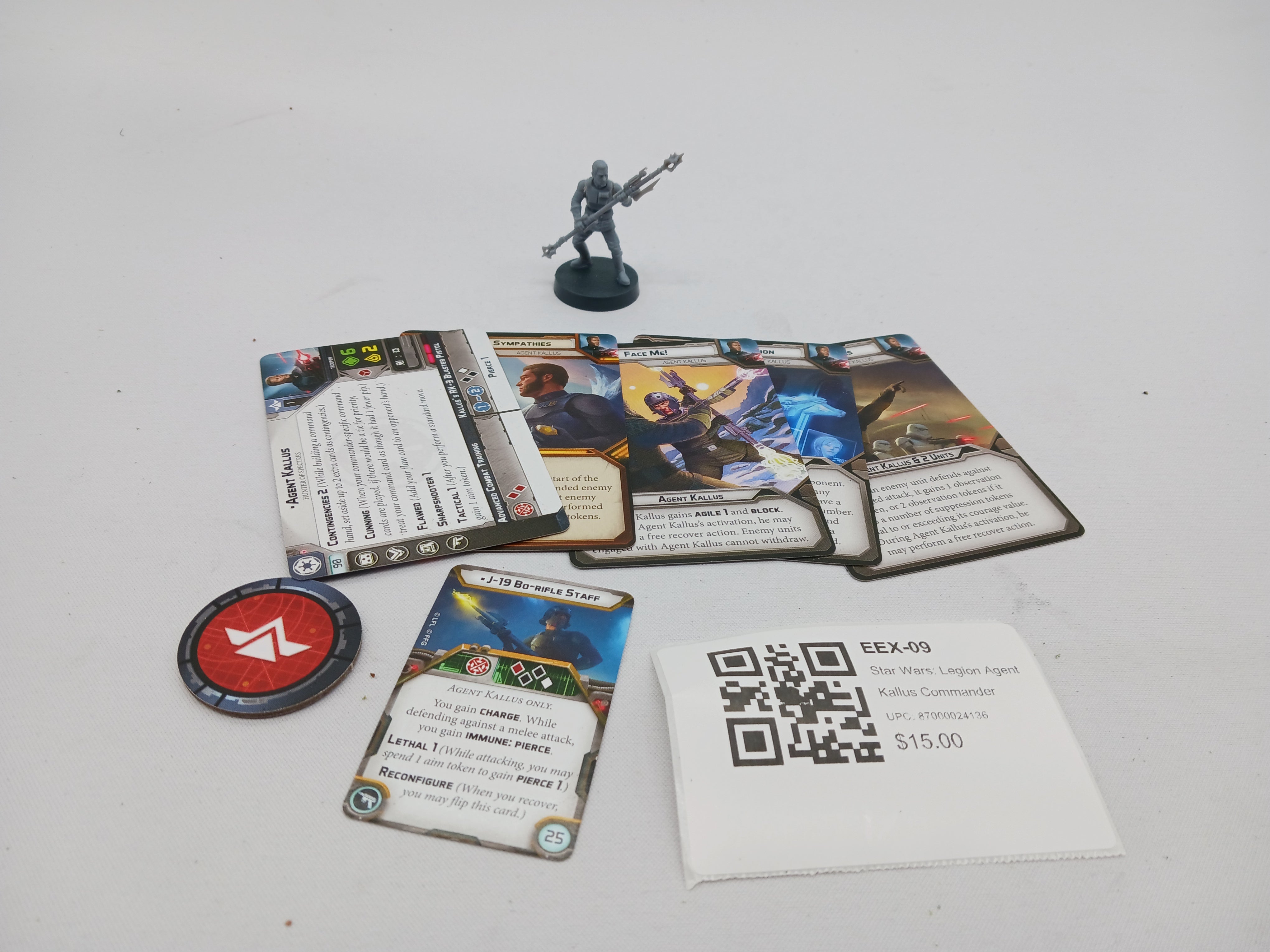 Star Wars: Legion Agent Kallus Commander EEX-09