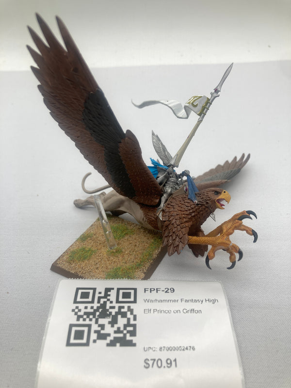 Warhammer Fantasy High Elf Prince on Griffon FPF-29