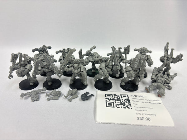 Warhammer 40,000 World Eaters: Khorne Berzerkers oop FWH-03