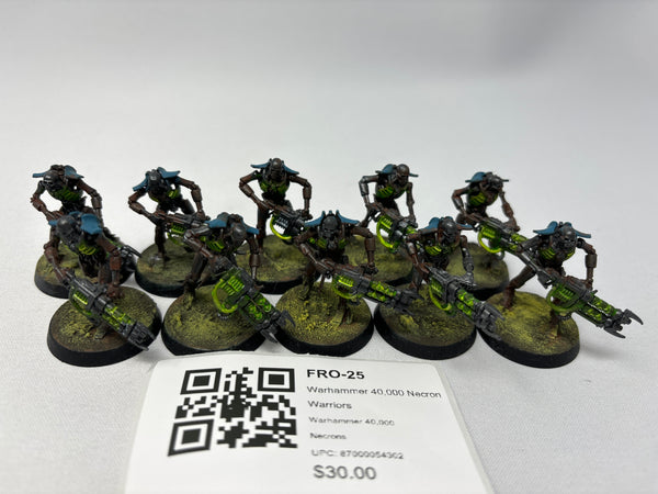 Warhammer 40,000 Necron Warriors FRO-25