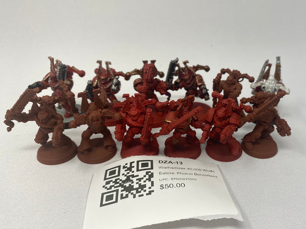 Warhammer 40,000 World Eaters: Khorne Berzerkers DZA-13