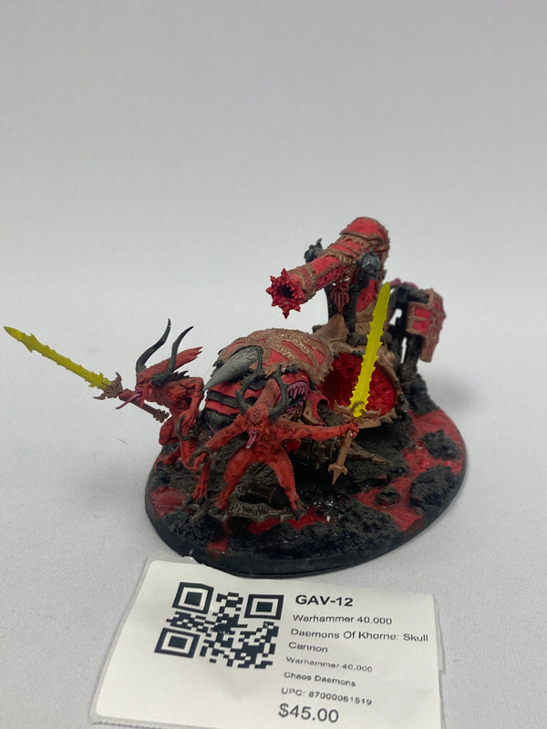 Warhammer 40,000 Daemons Of Khorne: Skull Cannon GAV-12