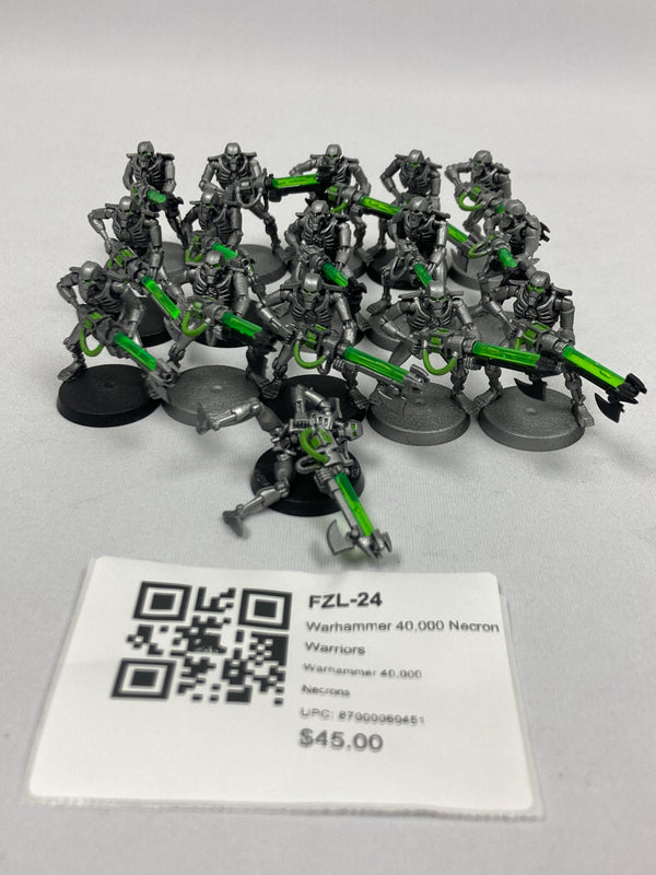 Warhammer 40,000 Necron Warriors FZL-24