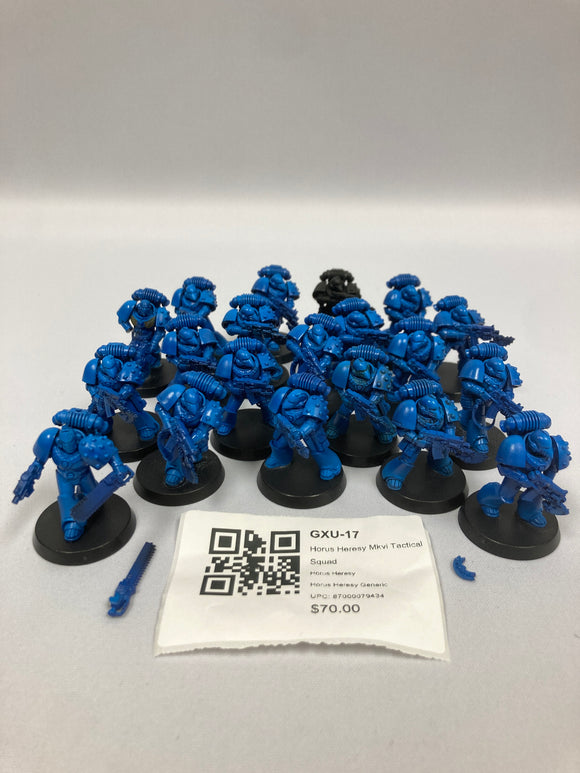 Horus Heresy Mkvi Tactical Squad GXU-17