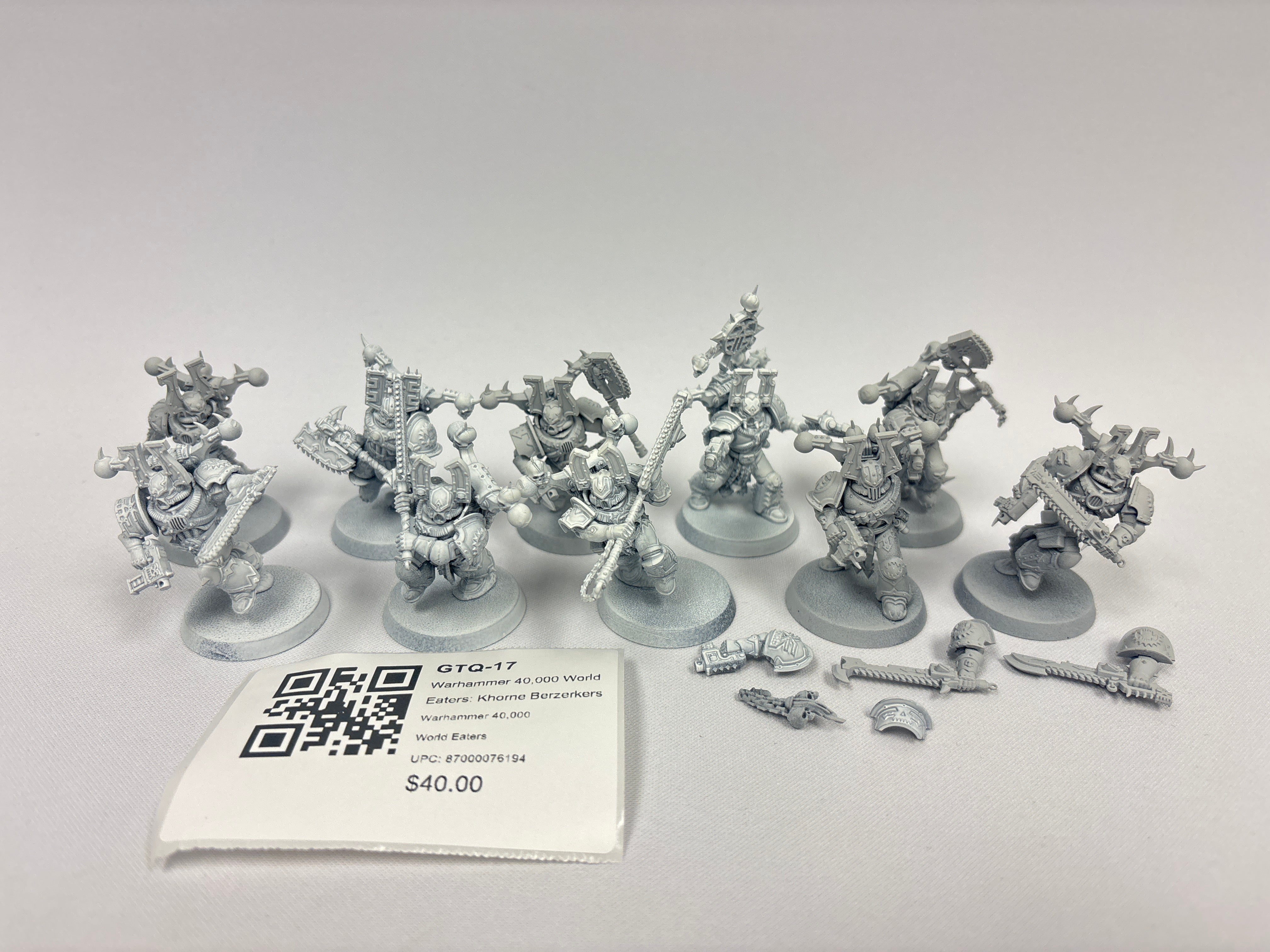 Warhammer 40,000 World Eaters: Khorne Berzerkers GTQ-17