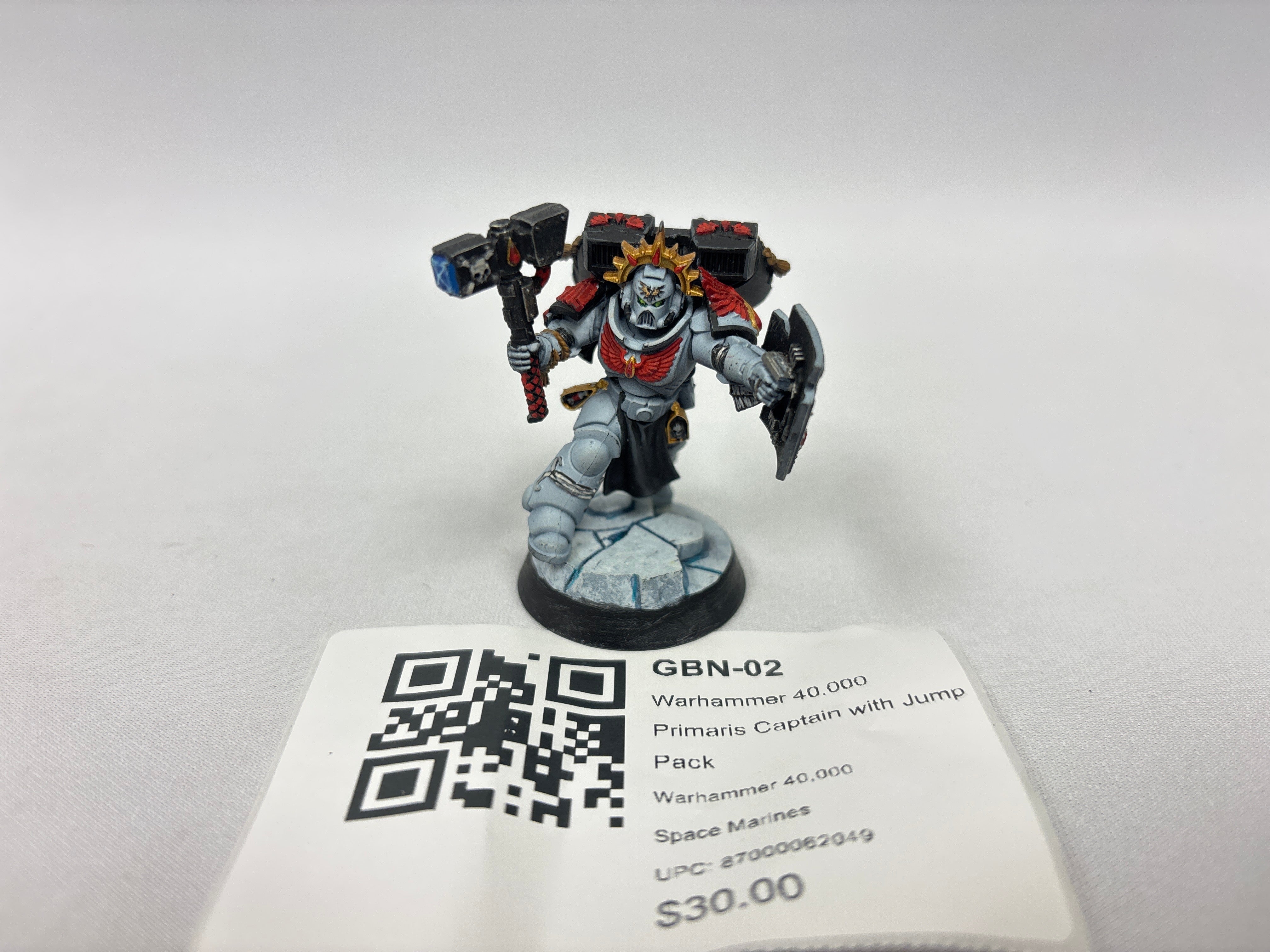 Warhammer 40,000 Primaris Captain with Jump Pack GBN-02