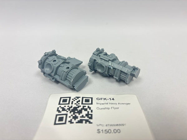 Imperial Navy Avenger Gunship Flyer GFK-14