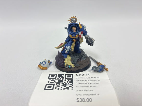 Warhammer 40,000 Leviathan Captain in Terminator Armour GKB-22