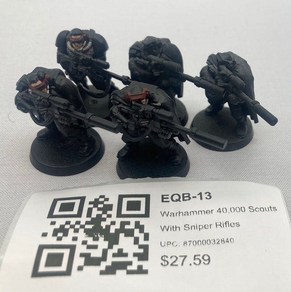 Warhammer 40,000 Scouts With Sniper Rifles EQB-13
