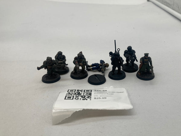 Warhammer 40,000 Cadian Command Squad ECL-24