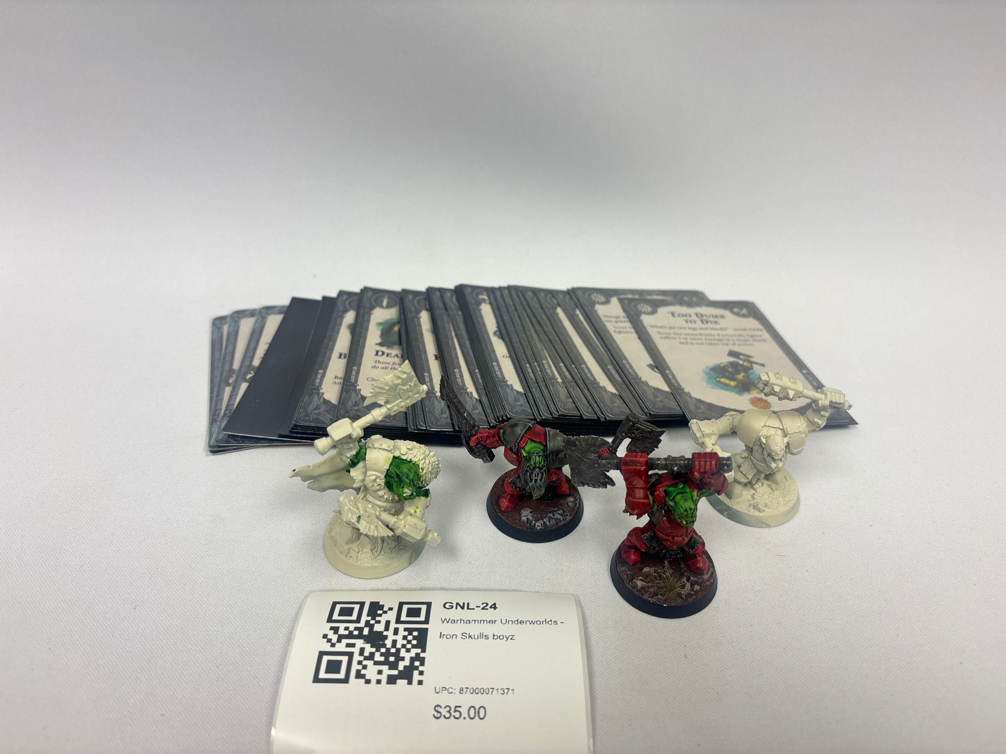 Warhammer Underworlds - Iron Skulls boyz GNL-24