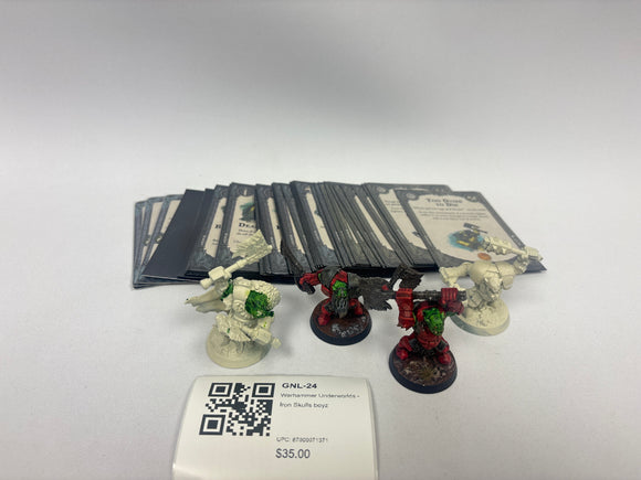 Warhammer Underworlds - Iron Skulls boyz GNL-24