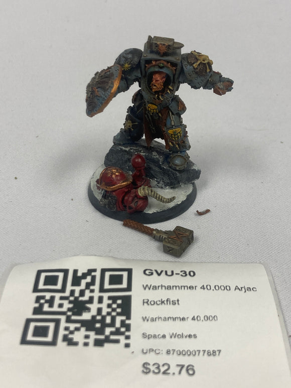 Warhammer 40,000 Arjac Rockfist GVU-30