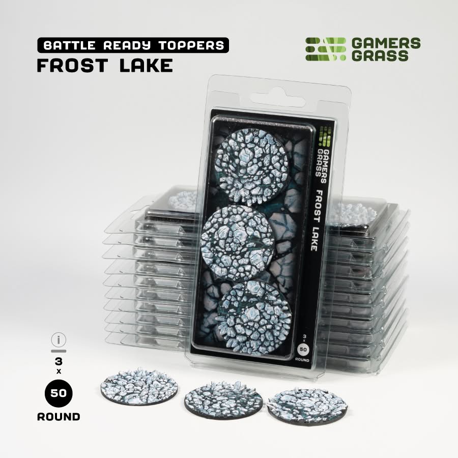 Gamers Grass: Frost Lake - Round 50mm (x3)