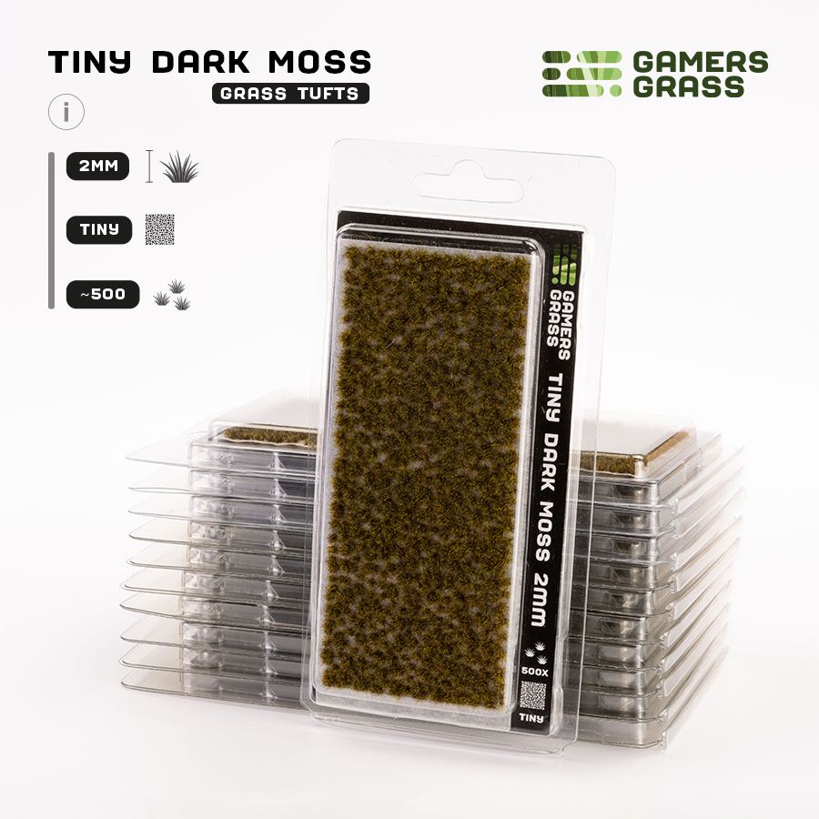 Tiny Dark Moss - package