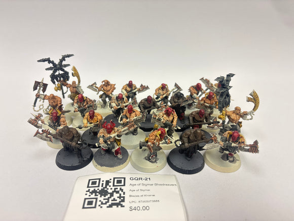 Age of Sigmar Bloodreavers GQR-21