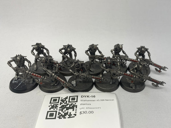 Warhammer 40,000 Necron Warriors DYK-16