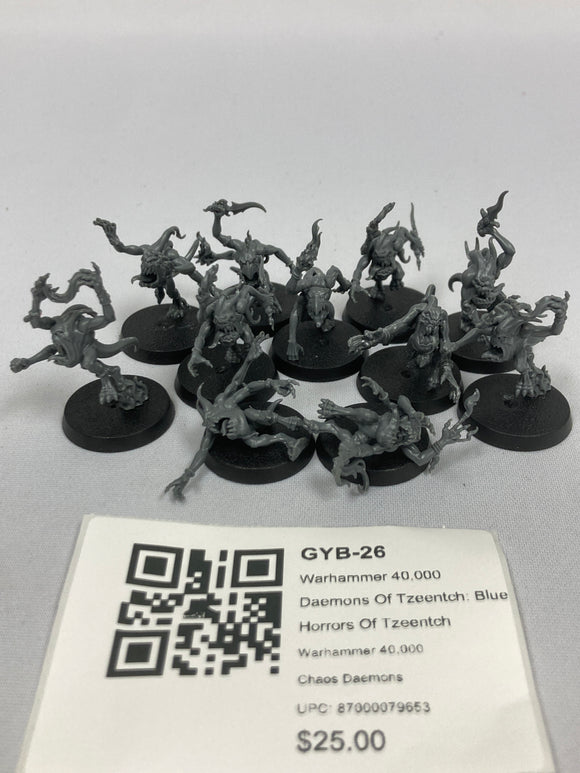 Warhammer 40,000 Daemons Of Tzeentch: Blue Horrors Of Tzeentch GYB-26