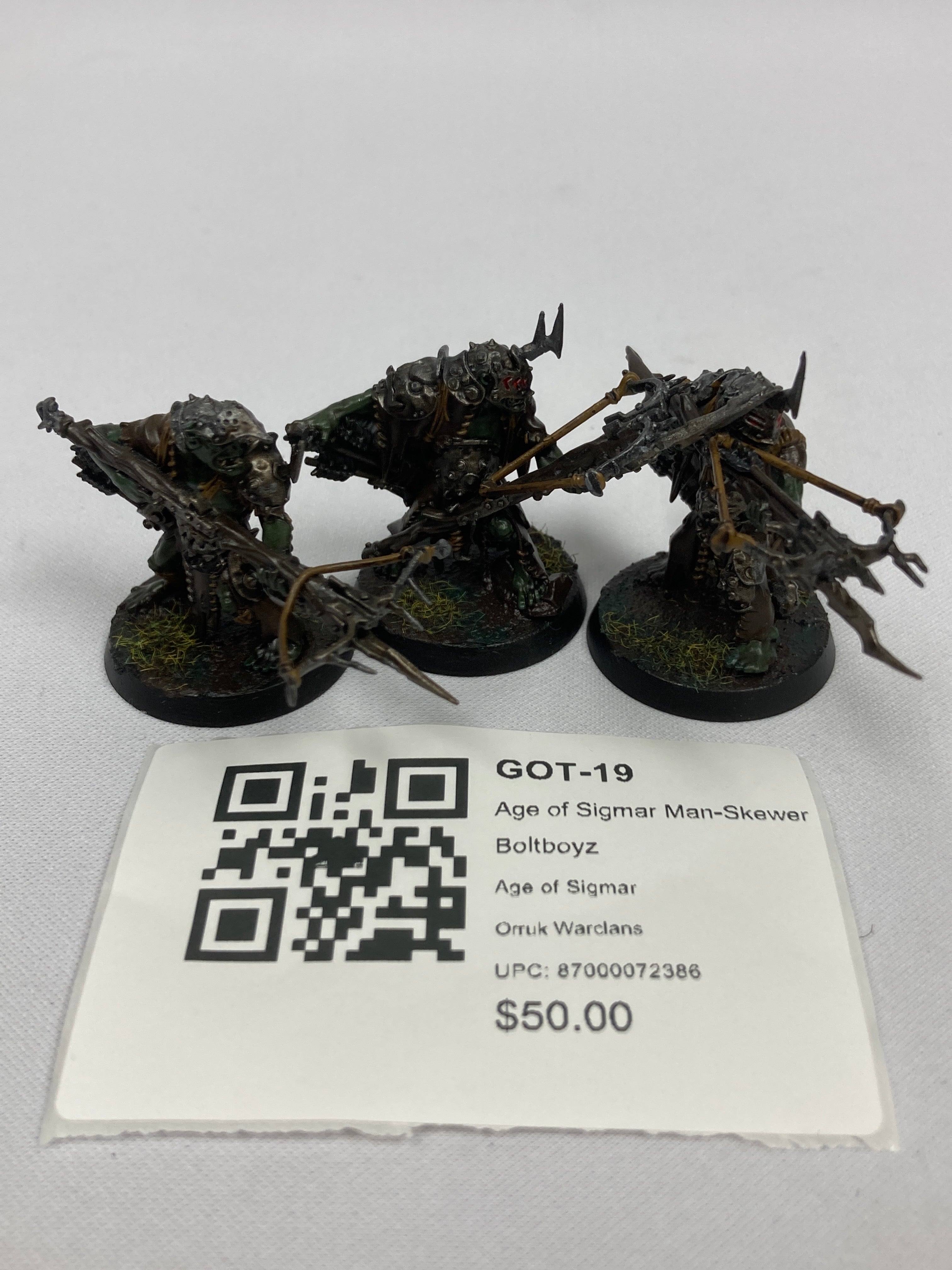 Age of Sigmar Man-Skewer Boltboyz GOT-19