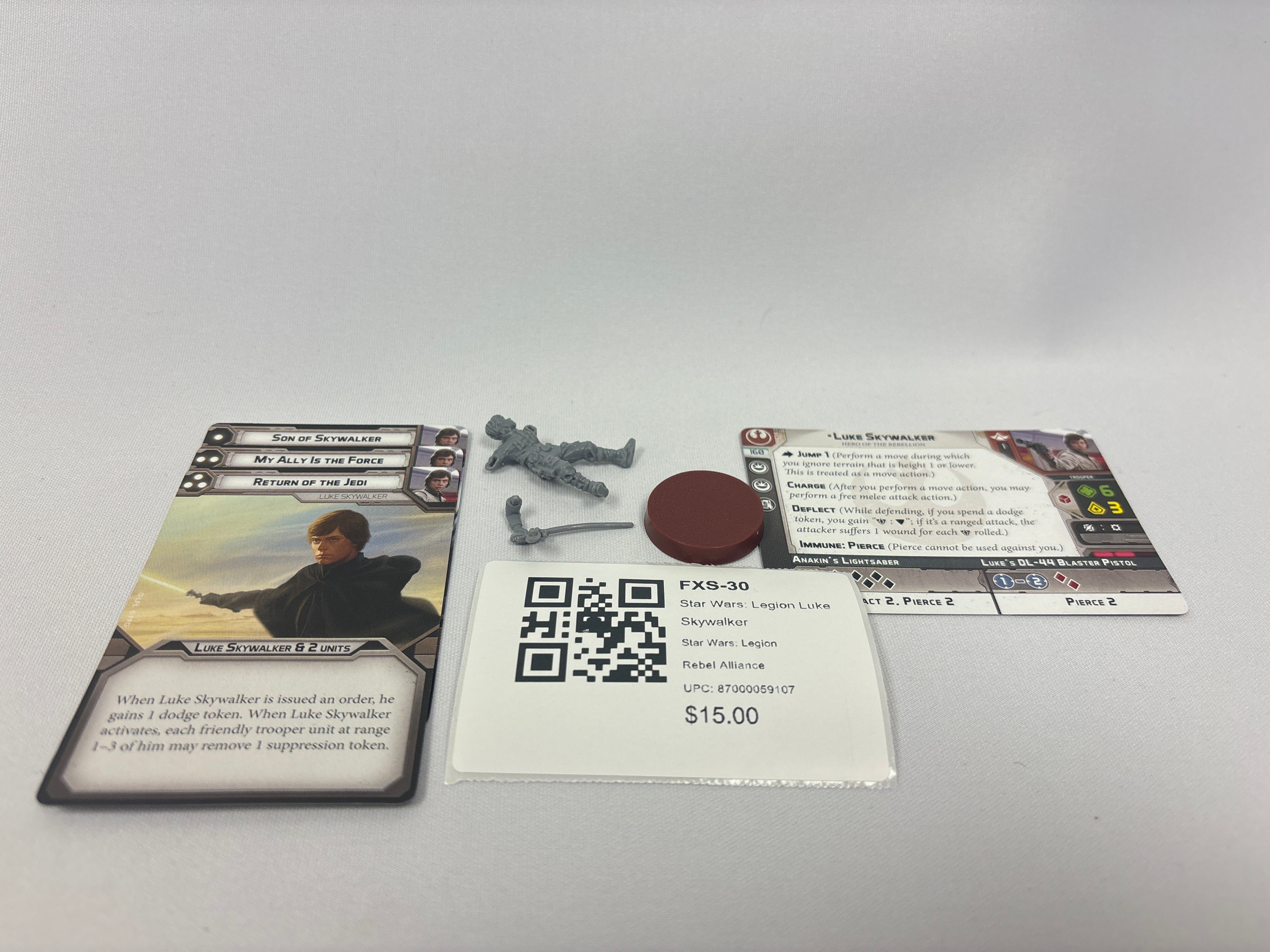 Star Wars: Legion Luke Skywalker FXS-30