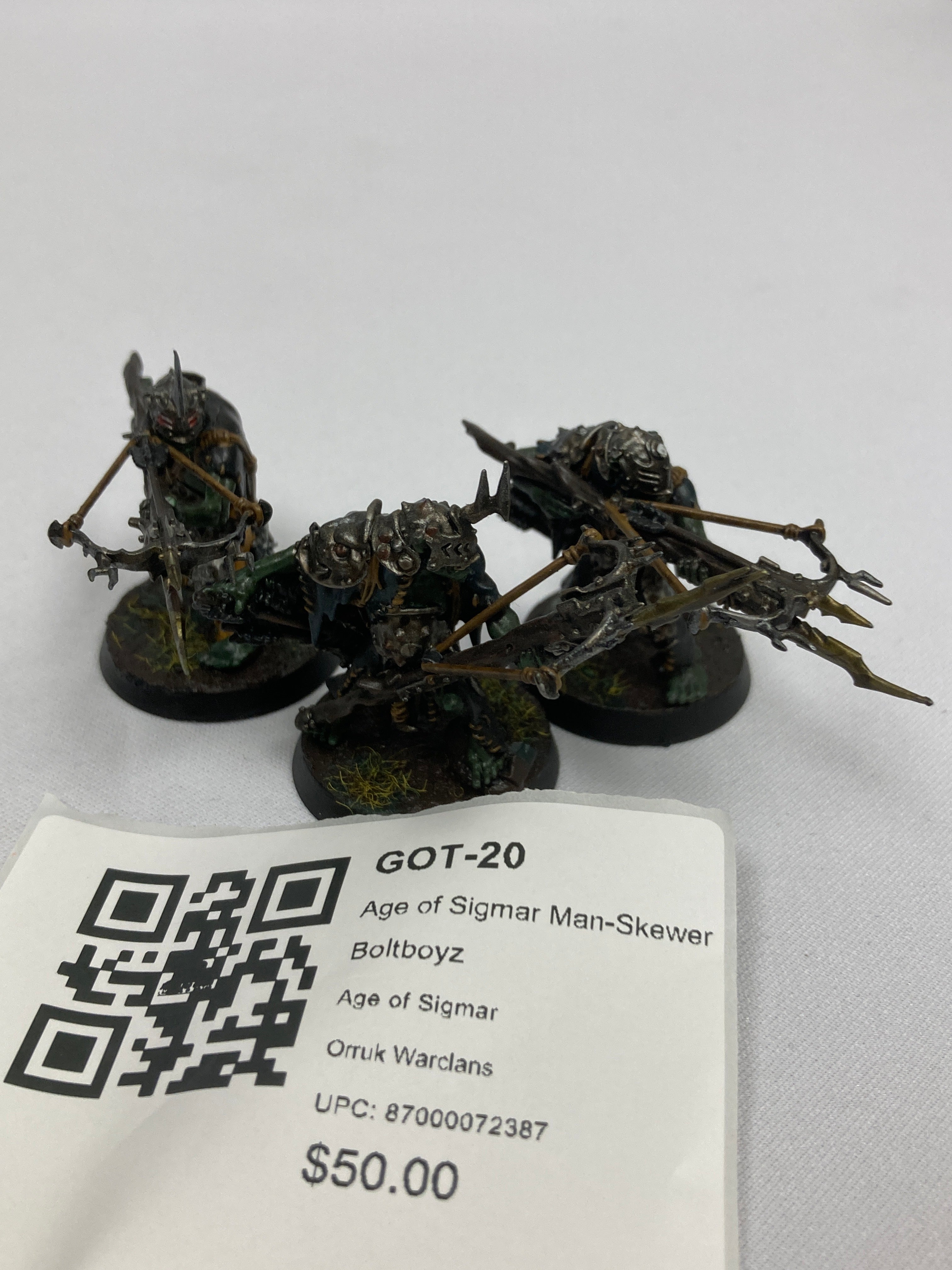 Age of Sigmar Man-Skewer Boltboyz GOT-20